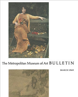 "Photographs in the Metropolitan": The Metropolitan Museum of Art Bulletin, v. 27, no. 7 (March, 1969)