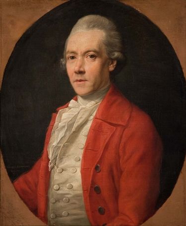 Pompeo Girolamo Batoni, Italian, Portrait of Philip Livingston, 1783, oil on canvas. Purchased with funds from the Marriner S. Eccles Foundation for the Marriner S. Eccles Masterwork Collection, assisted by Emma Eccles Jones, and a gift by exchange of A. Aladar Marberger and Marilyn Cole Fischbach, from the Permanent Collection of the Utah Museum of Fine Art. UMFA1991.045.001