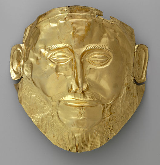 The Mask of Agamemnon: An Example of Electroformed Reproduction of Artworks Made by E. Gilliéron the Early Twentieth | The Metropolitan Museum of Art