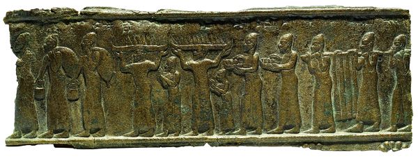 Phoenician ships on fragments from a bronze band. The Walters Art Museum, Baltimore, Museum 