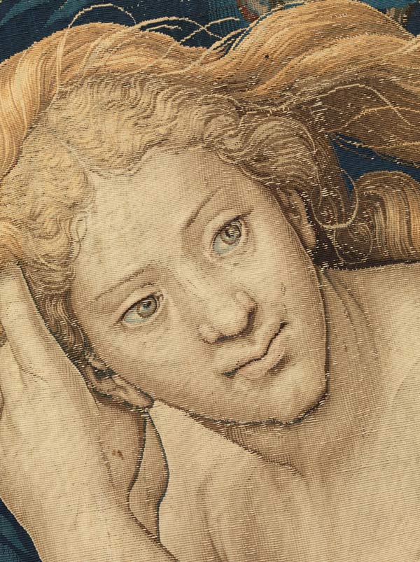 Detail of the face of Eve