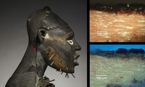 View of Mangaaka and cross-sections