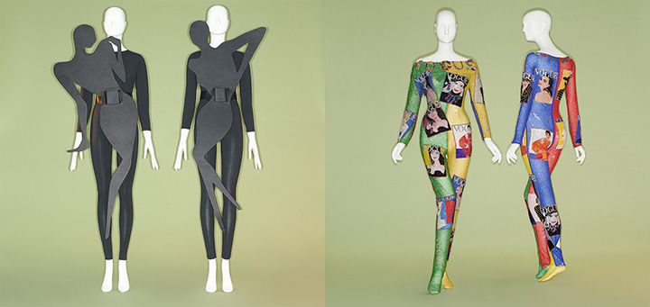 Outfits from the exhibition Camp: Notes on Fashion