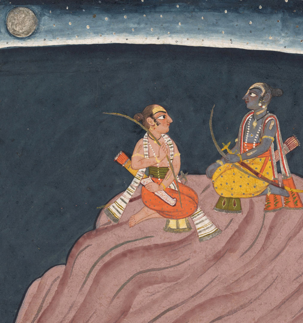 Sita And Rama The Ramayana In Indian Painting The Metropolitan