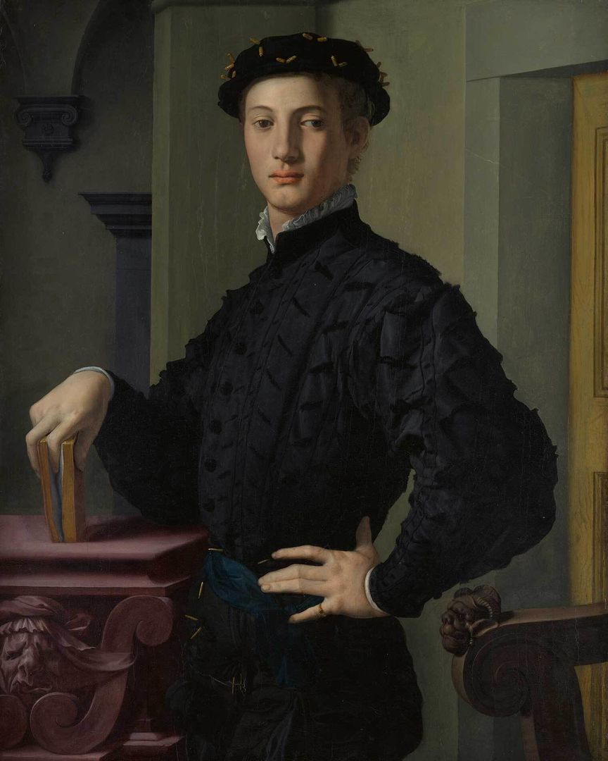 A portrait of a young Italian lord