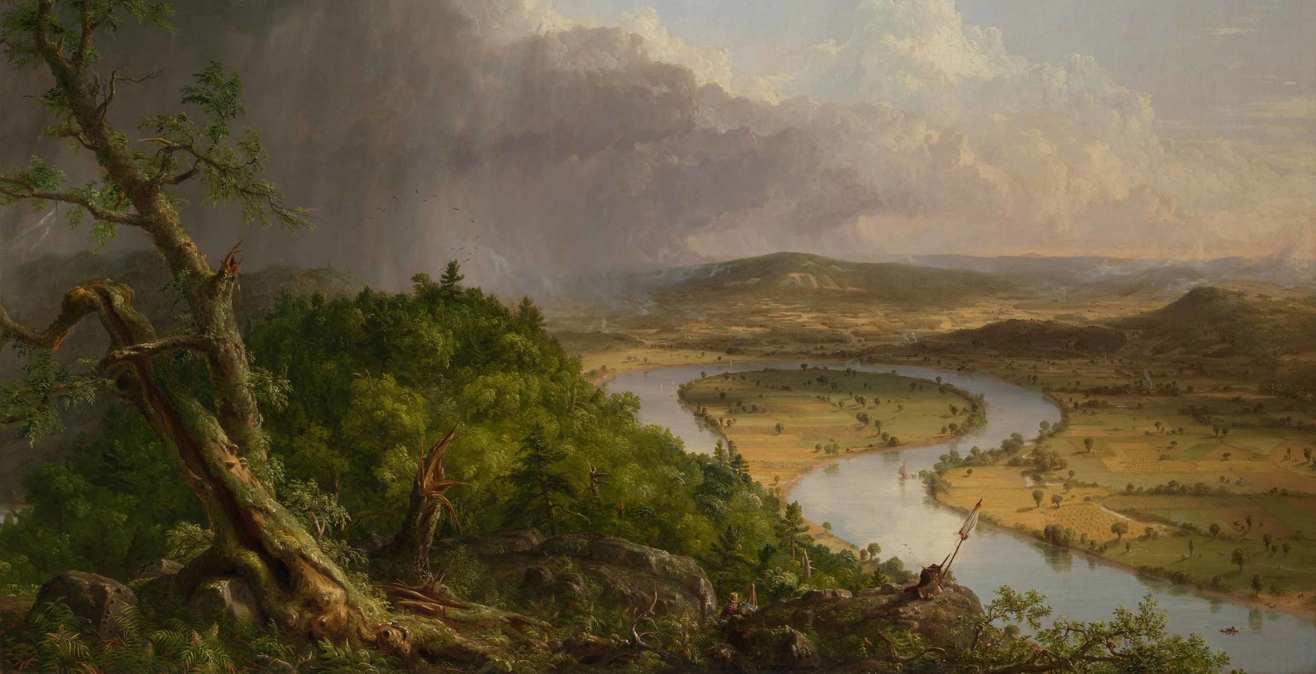 Thomas Cole's landscape painting 