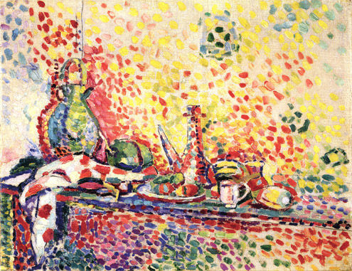 Still Life with Purro II - Henri Matisse (1904-5)