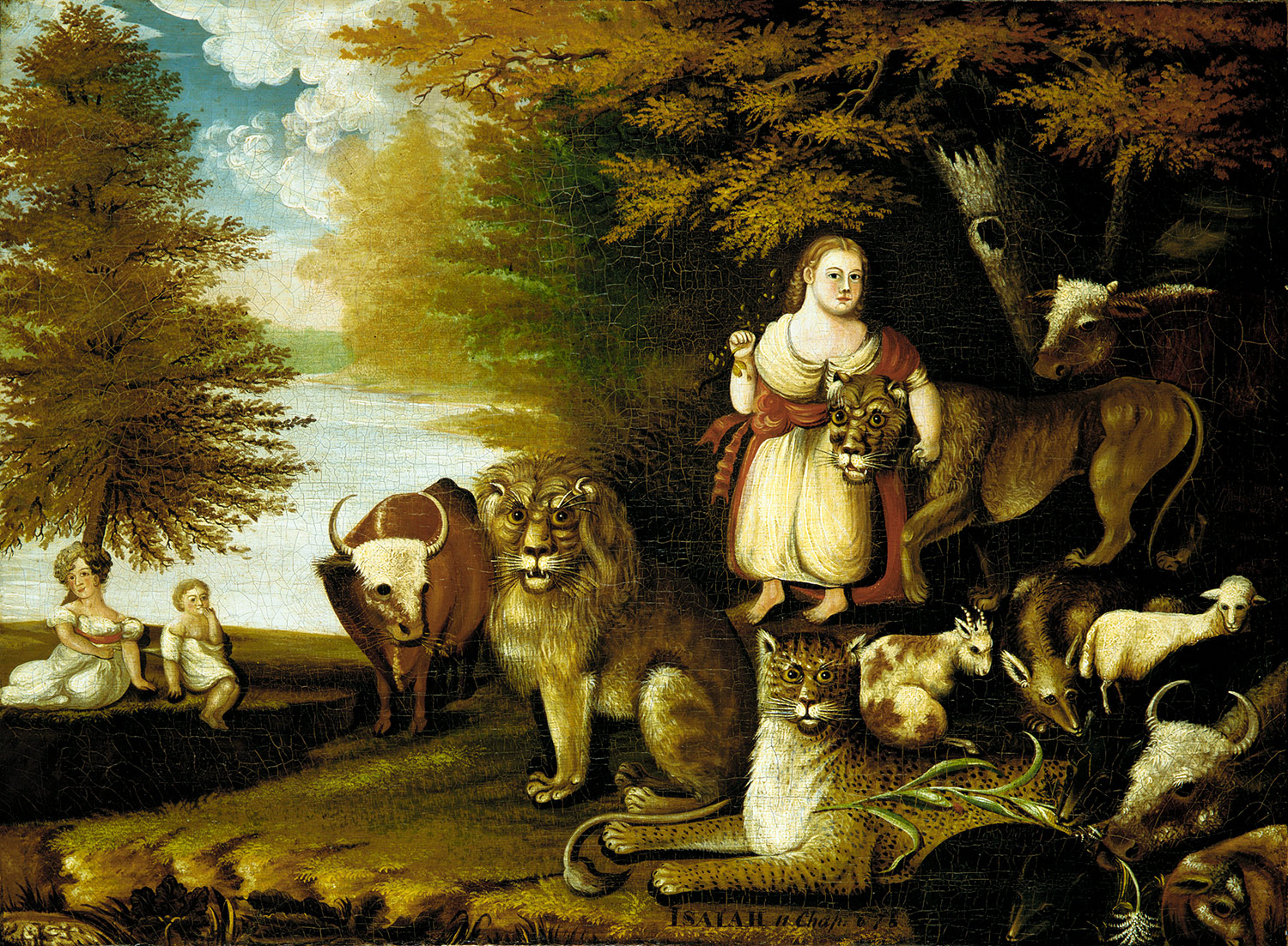 hicks peaceable kingdom