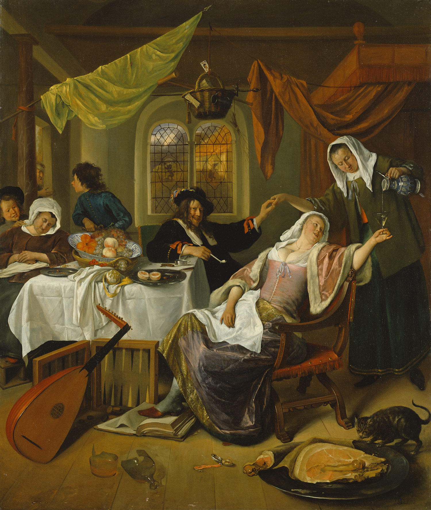 jan steen household