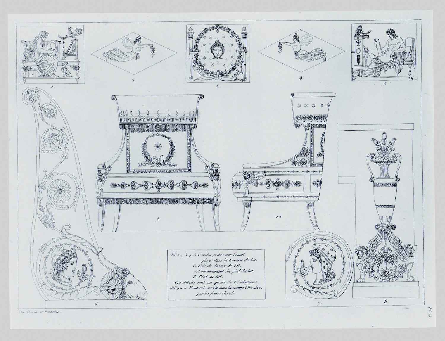 Charles Percier and Pierre-François-Léonard Fontaine : Design for ... Charles Percier and Pierre-François-Léonard Fontaine : Design for ...