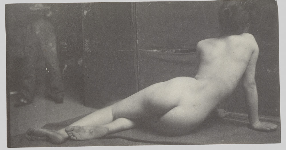  Female Nude ca 1883 Thomas Eakins American 1844 1916 Platinum print