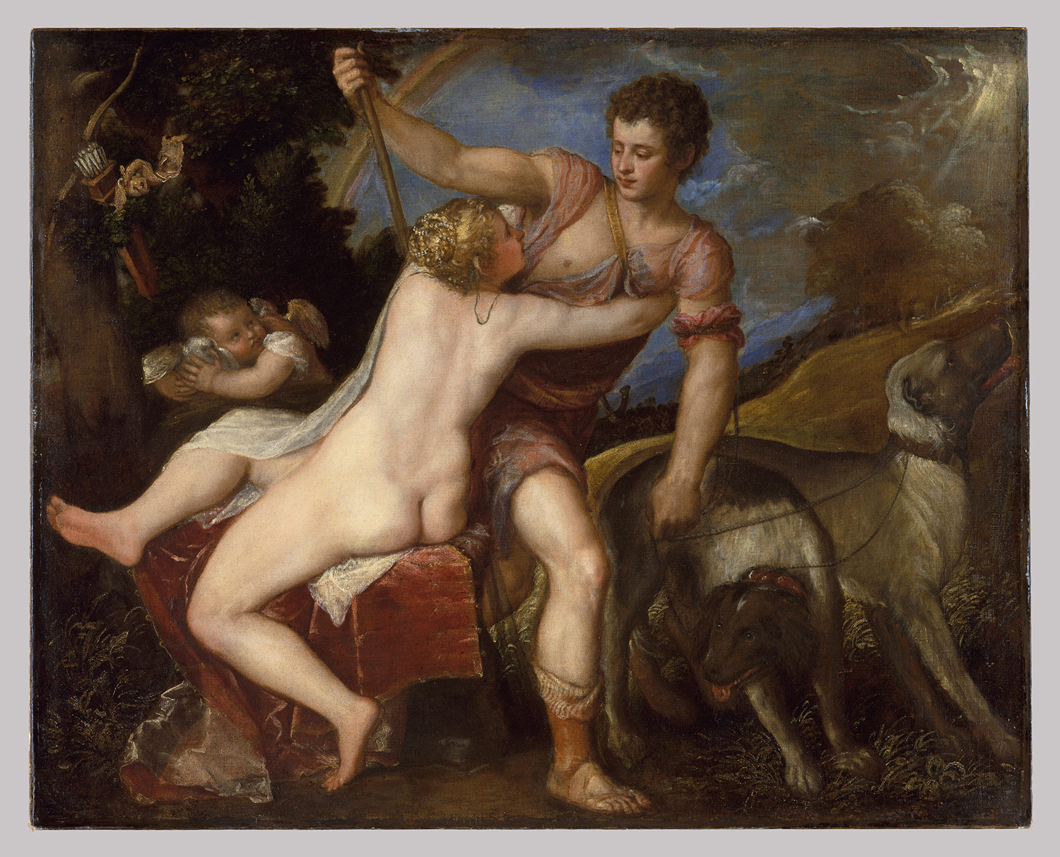 Ovid, in his Metamorphoses, relates the story of the goddess Venus vainly 