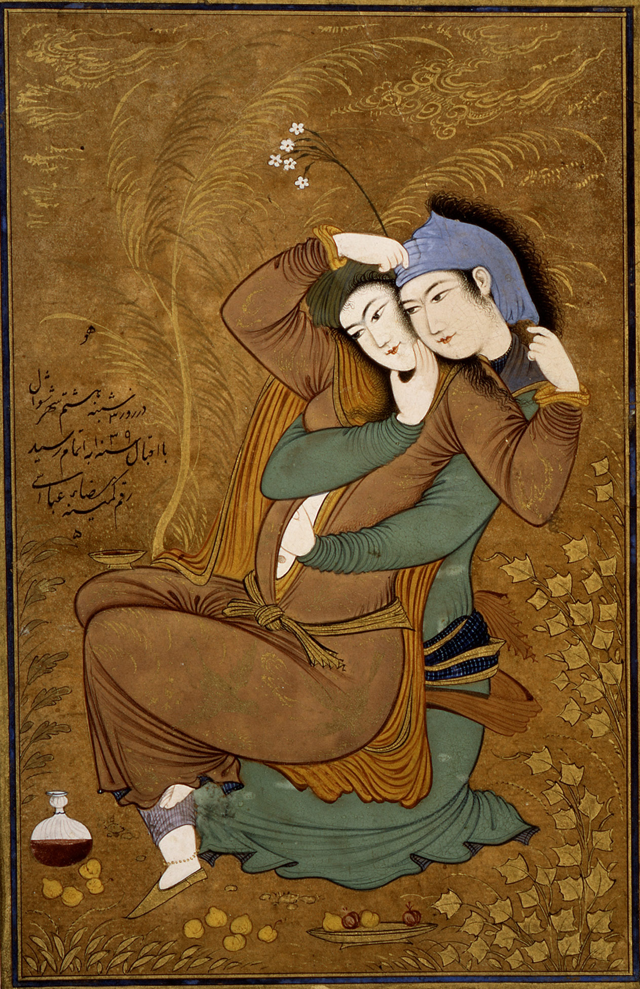 images lovers. Two Lovers, 1630; Safavid Riza cAbbasi (ca. 1565–1635) Isfahan, Iran