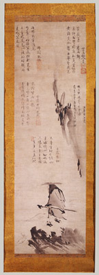 Su Shi (Dongpo) in a Straw Hat and Sandals