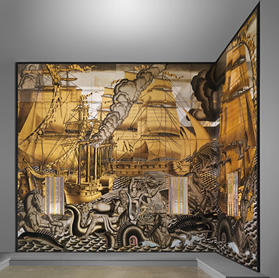 History of Navigation Mural