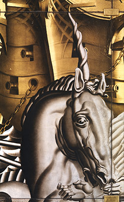 History of Navigation Mural