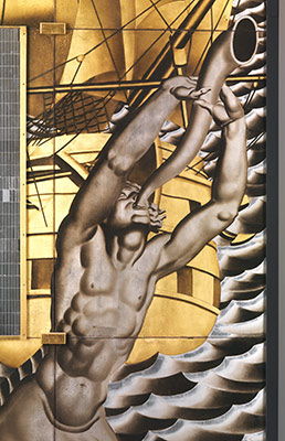 History of Navigation Mural