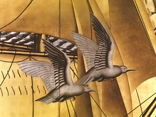 History of Navigation Mural