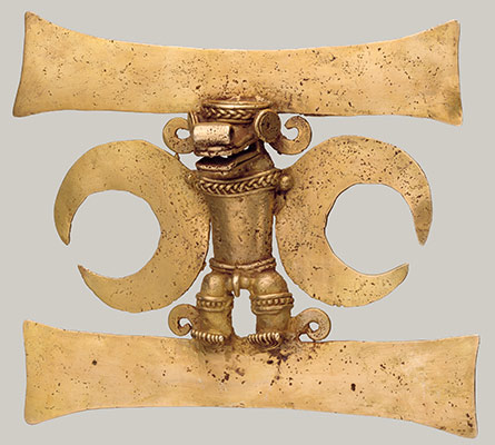 Masked Figure Pendant