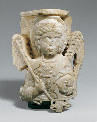 Capital with Bust of the Archangel Michael