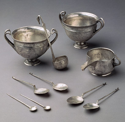 Tableware from the Tivoli Hoard