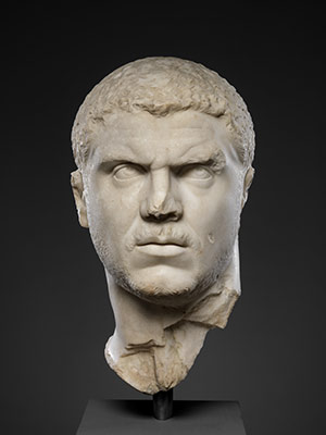 Marble portrait of the emperor Caracalla