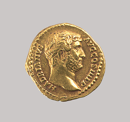 Gold aureus of Hadrian