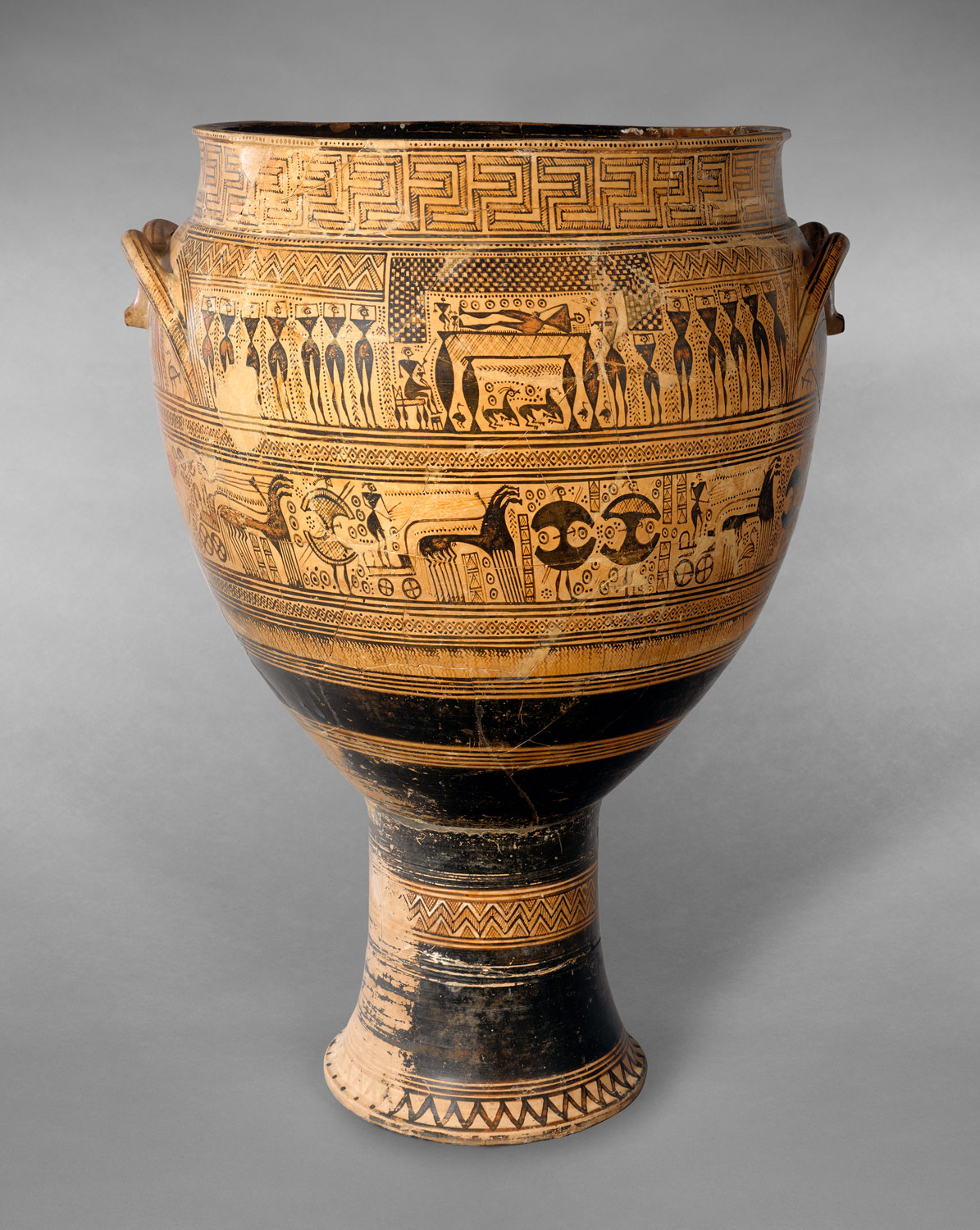 Terracotta krater