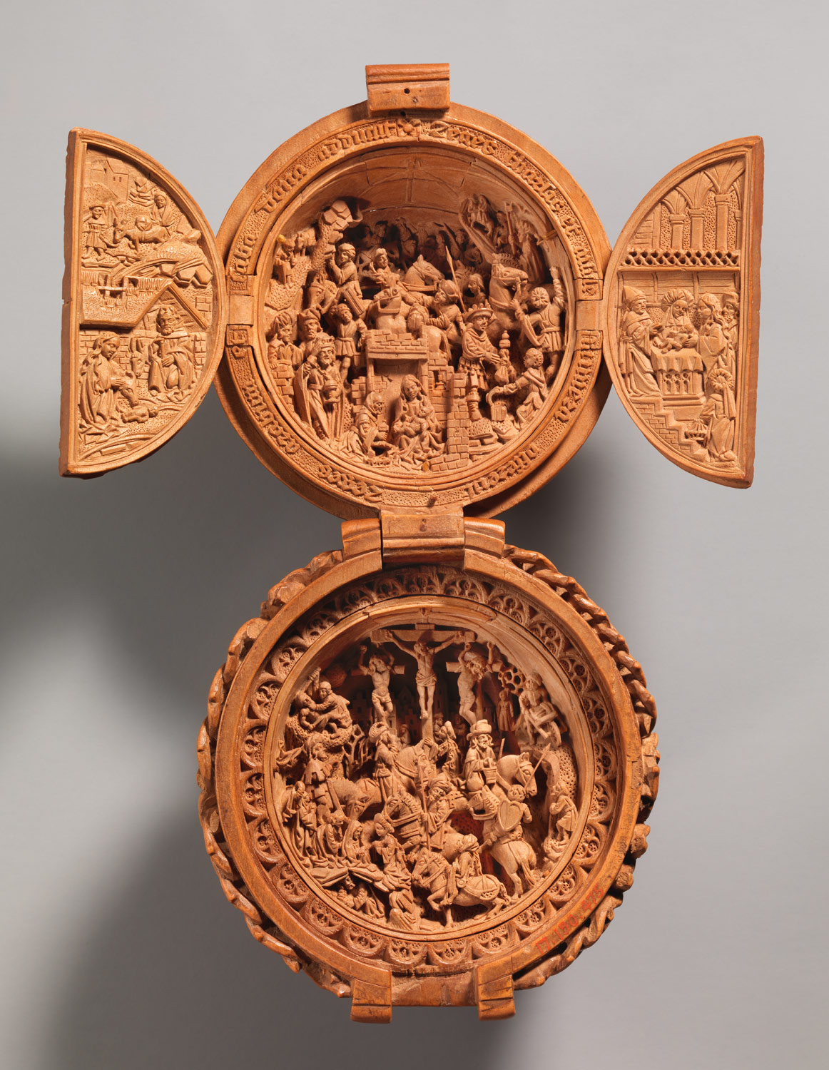 Rosary Bead early 16th century South Netherlandish Brabant Boxwood