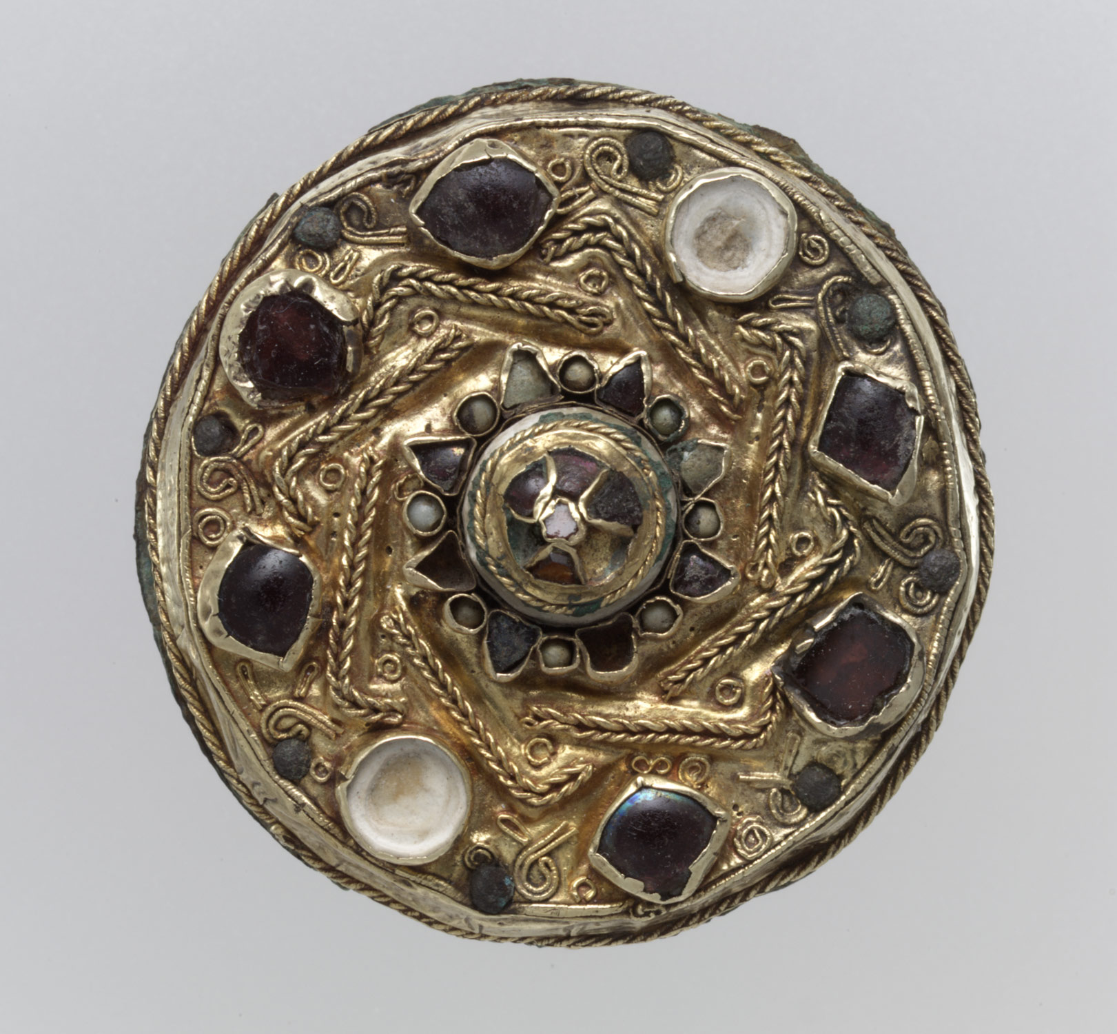 Disk Brooch