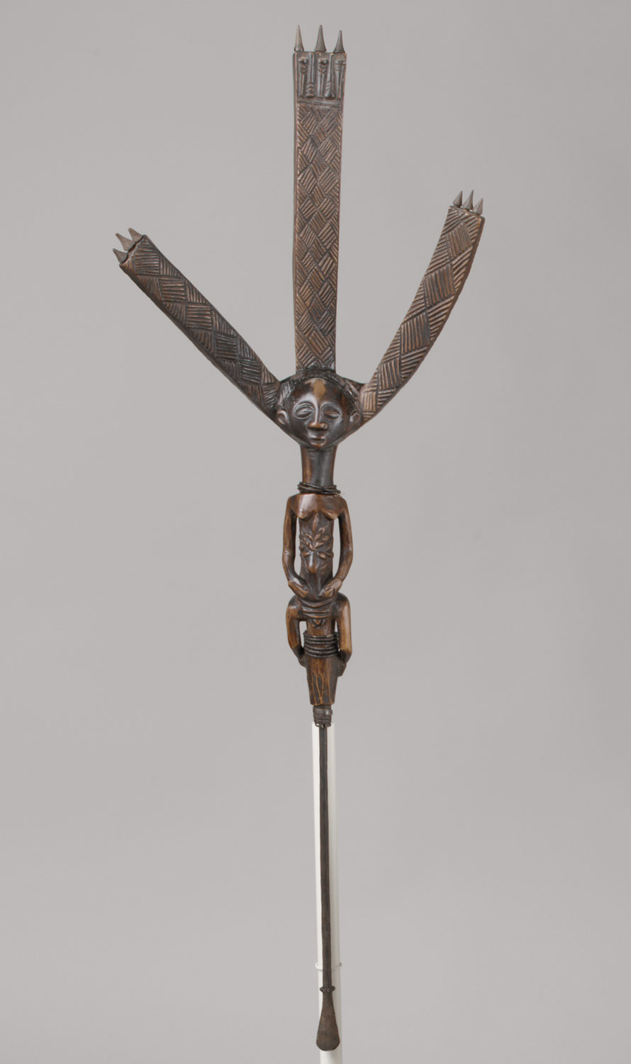 Ceremonial Bowstand: Female Figure