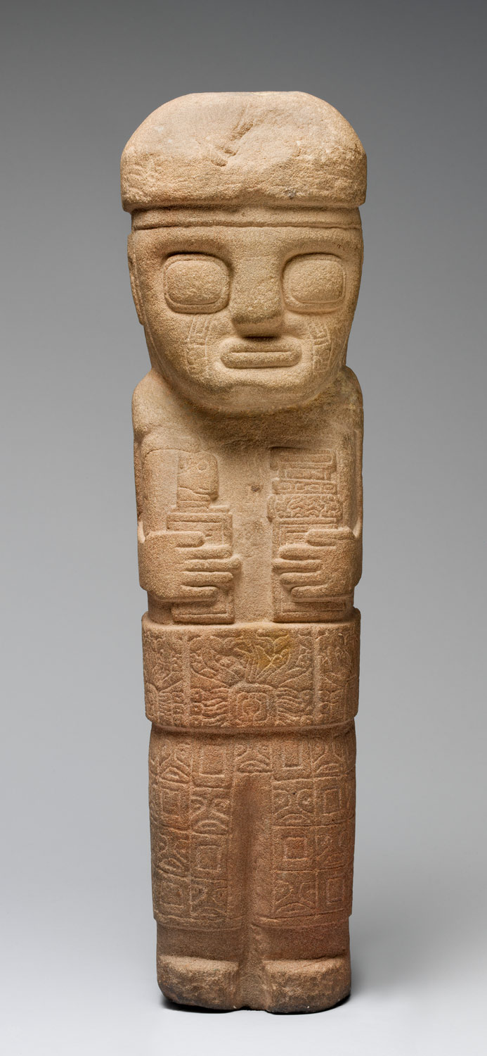 Figure with Ceremonial Objects