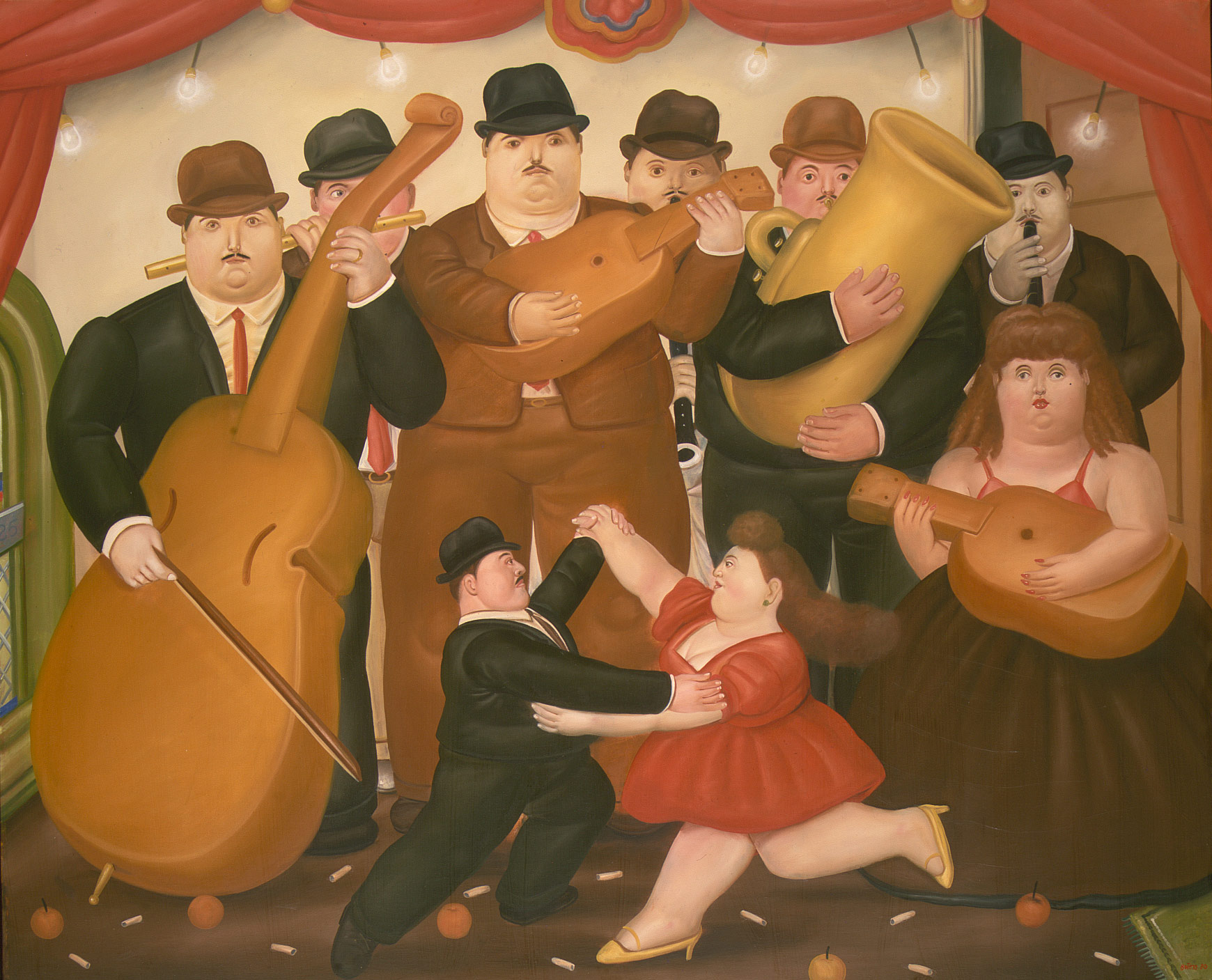 Dancing in Colombia | Fernando Botero | 1983.251 | Work of Art | Heilbrunn Timeline of ...