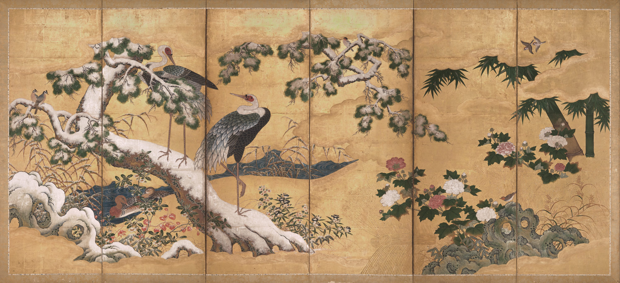 Birds and Flowers of the Four Seasons