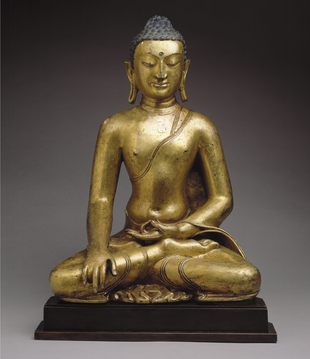 Buddha Shakyamuni or Akshobhya, the Buddha of the East