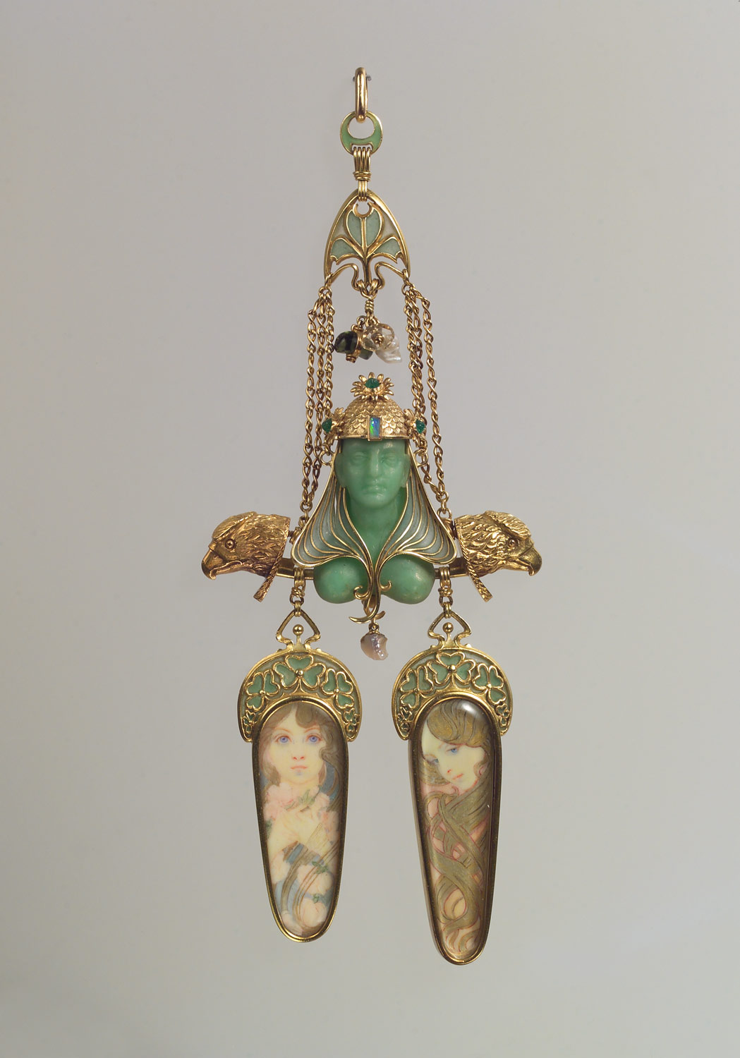 Louis Comfort Tiffany的珠宝作品|珠宝|新艺术|墙头_新浪新闻