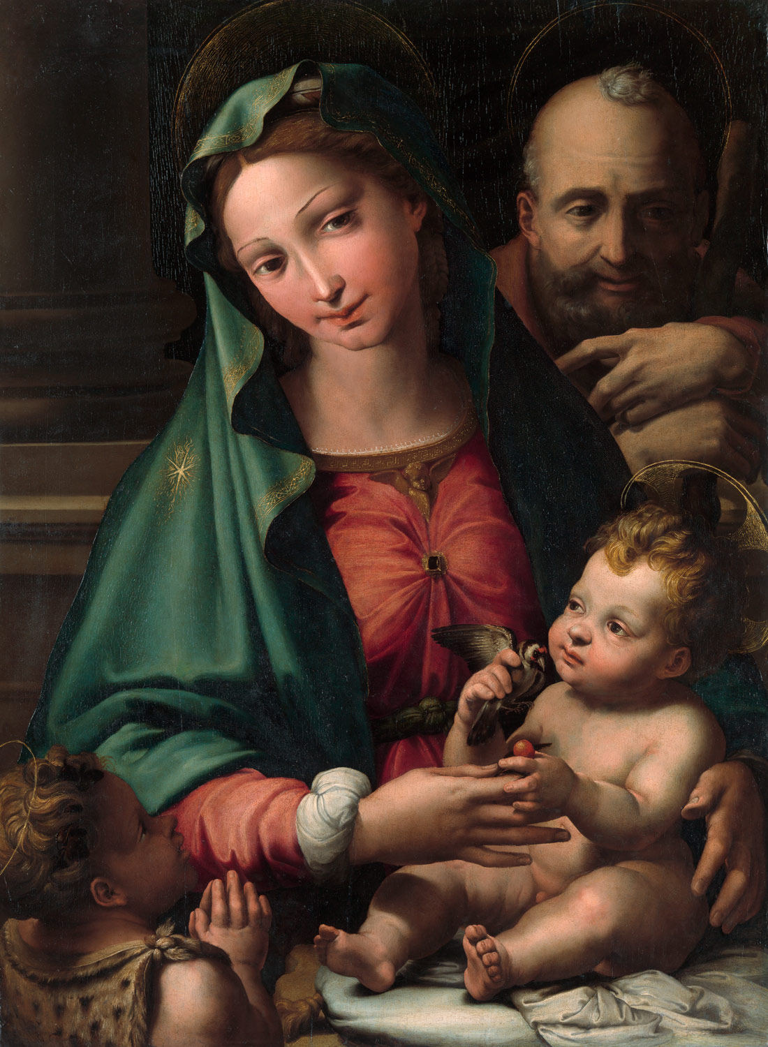 The Holy Family with the Infant Saint John the Baptist