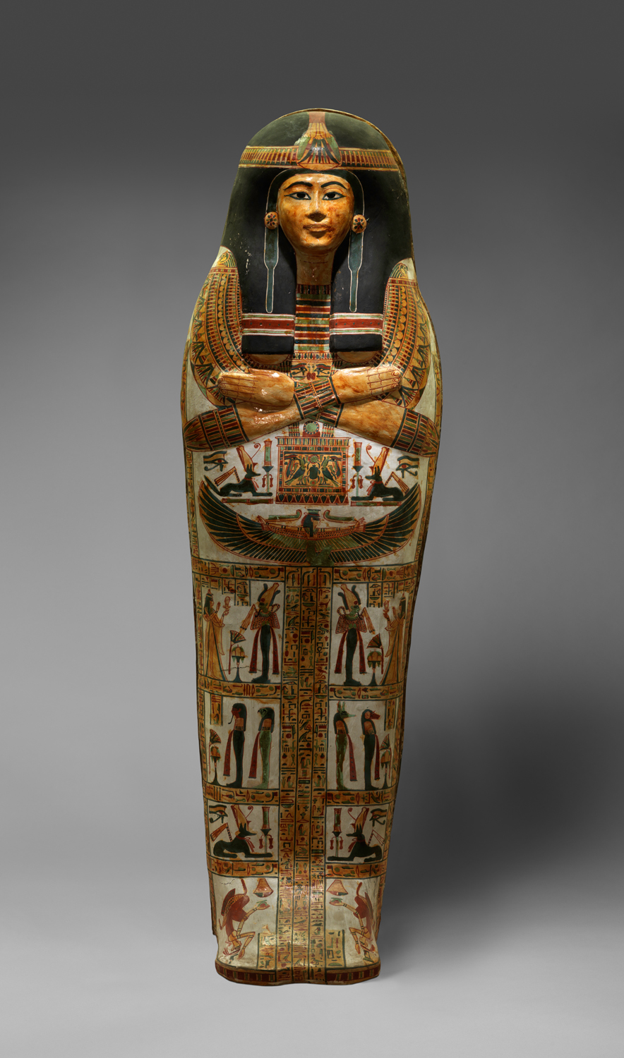 Coffin Set of the Singer of Amun-Re, Henettawy (F)