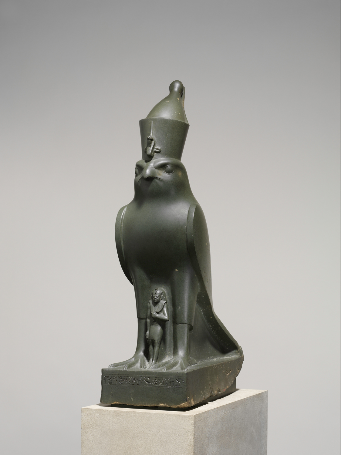 God Horus Protecting King Nectanebo II