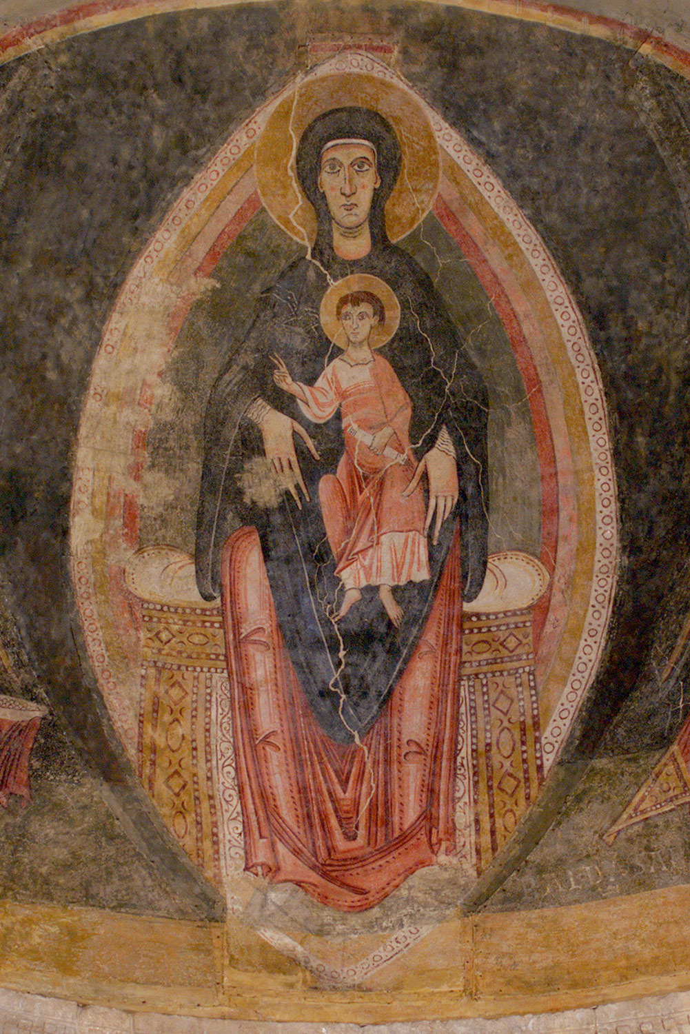 The Virgin and Child in Majesty and the Adoration of the Magi