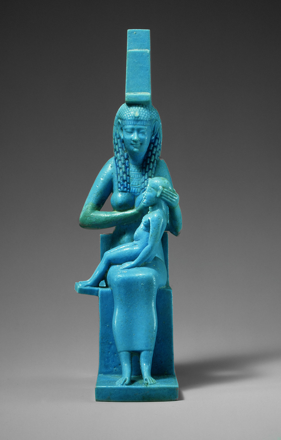 Statuette of Isis and Horus