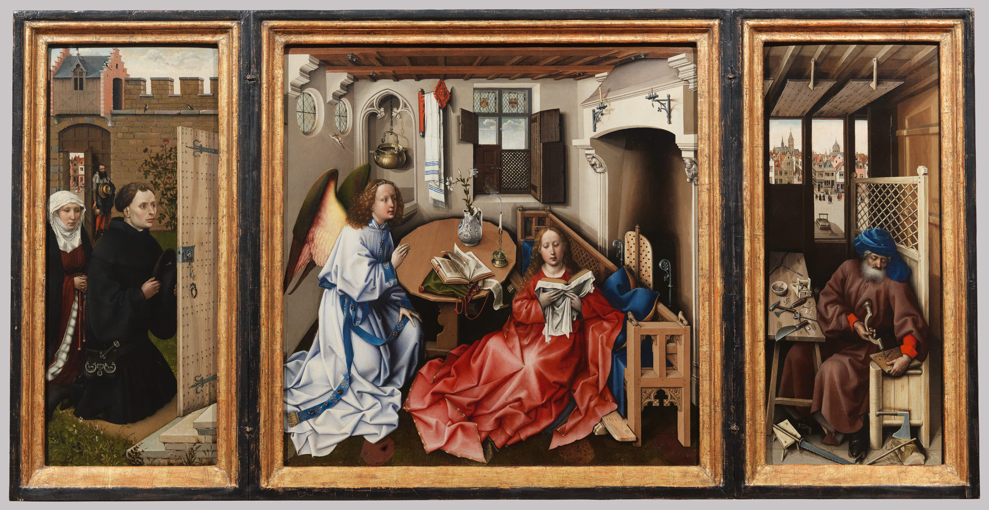 Annunciation Triptych (Merode Altarpiece)