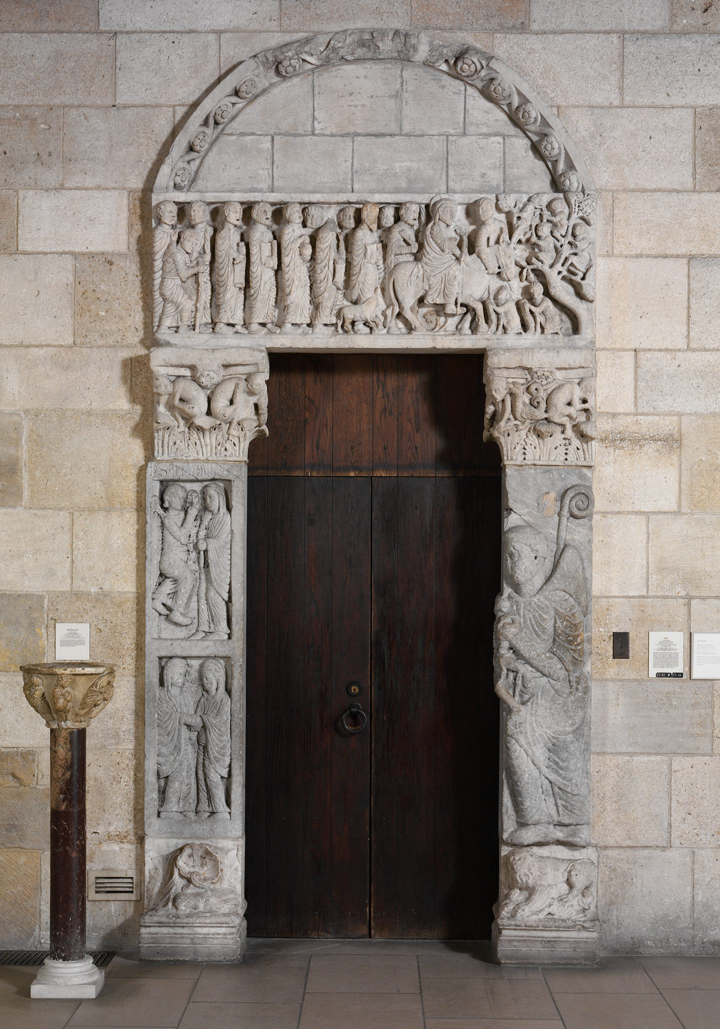 Portal from the Church of San Leonardo al Frigido