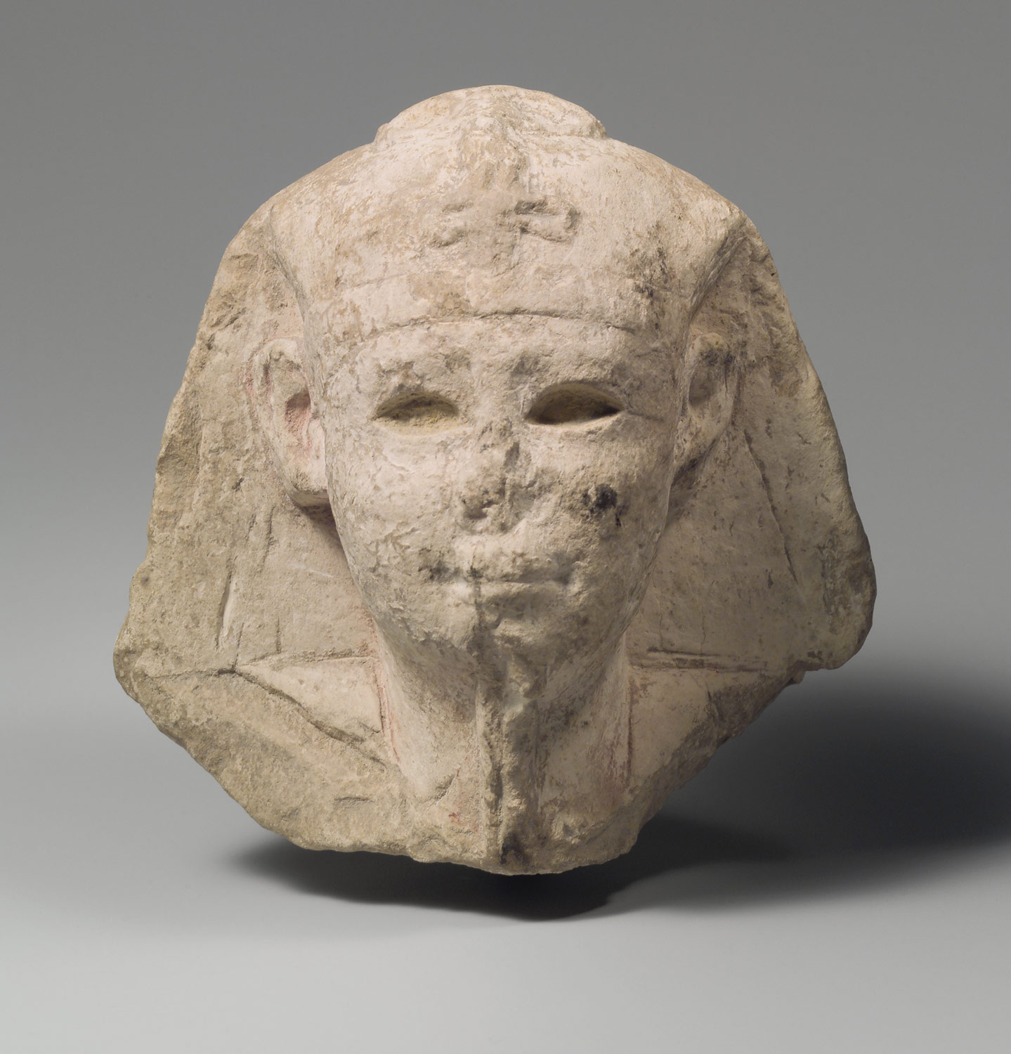 Head of a king as Khepri, possibly Ptolemy VI Philometor