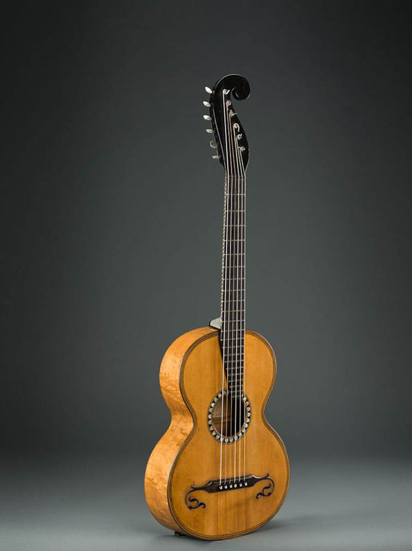 Johann Georg Stauffer (1778–1853) and Johann Anton Stauffer (1805–1871). Terz Guitar, Legnani model, ca. 1828–30