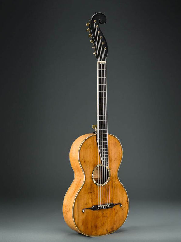 Christian Frederick Martin (American, 1796–1873). Guitar, ca. 1834.