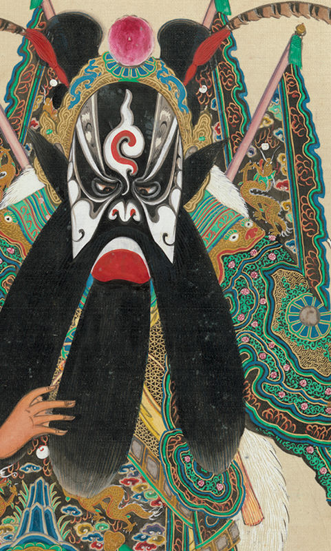 Album of 100 Portraits of Personages from Chinese Opera (detail)