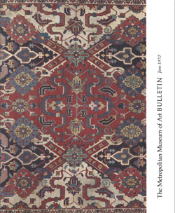 "Islamic Carpets: The Joseph V. McMullan Collection": The Metropolitan Museum of Art Bulletin, v. 28, no. 10 (June, 1970)