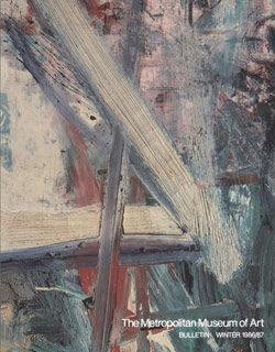 "The Abstract Expressionists": The Metropolitan Museum of Art Bulletin, v. 44, no. 3 (Winter, 1986&ndash;1987)
