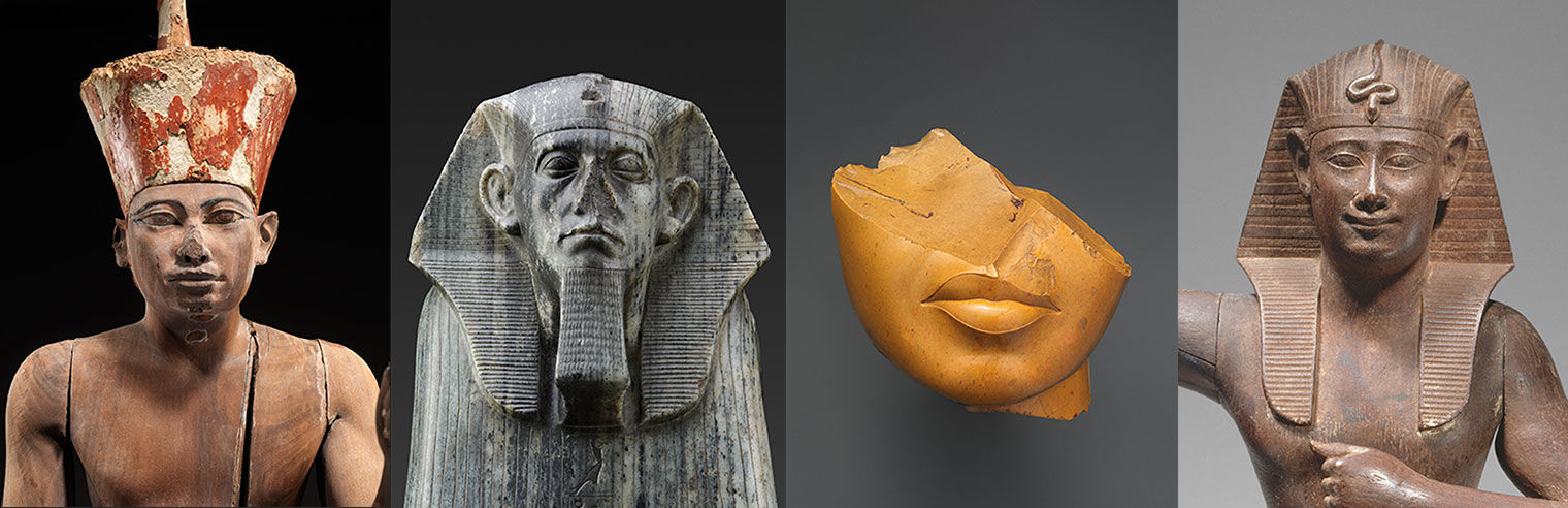 Four artworks from the Egyptian collection
